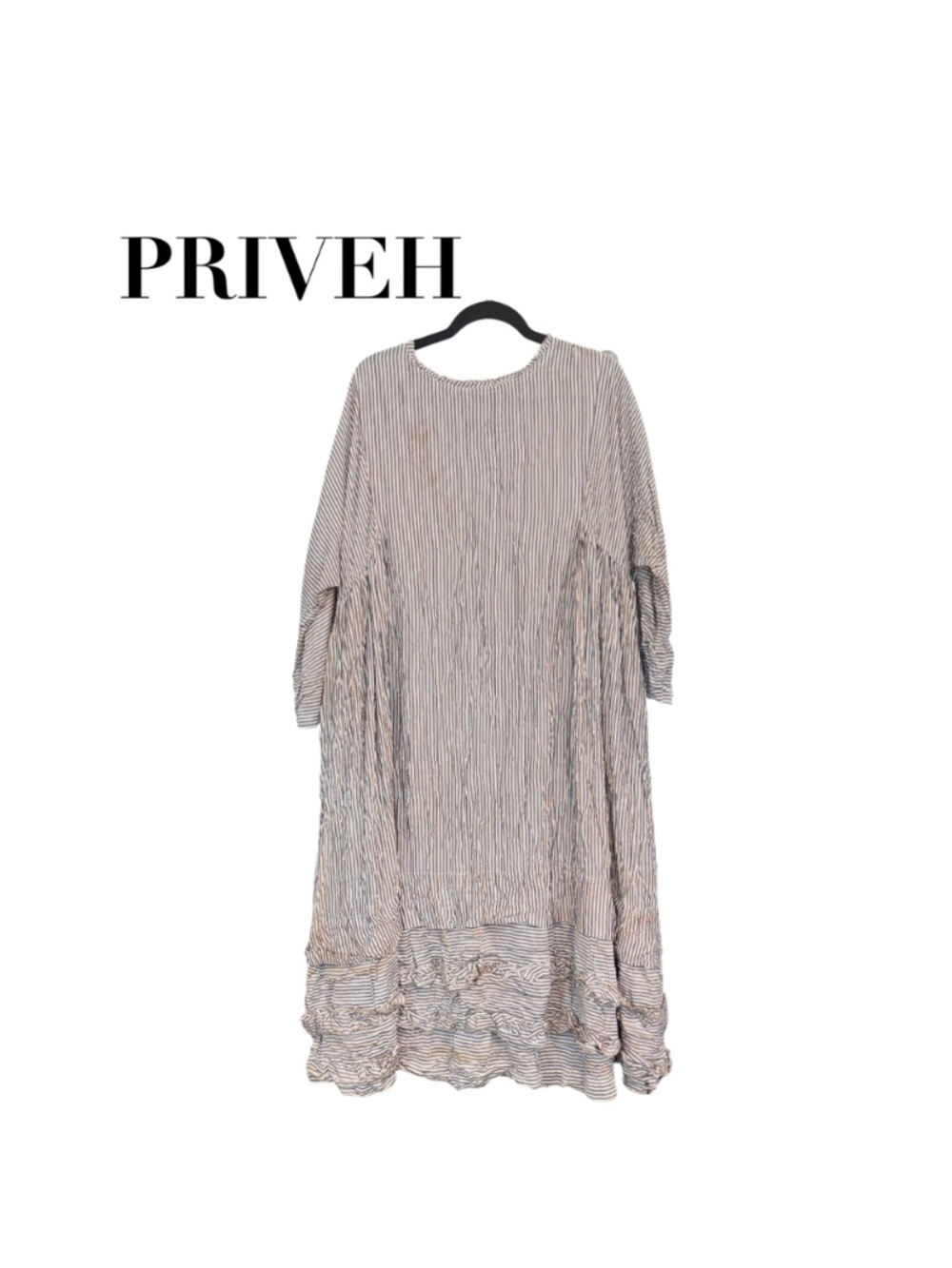 Priveh Long Ruffled Dress - Picture 2 of 2